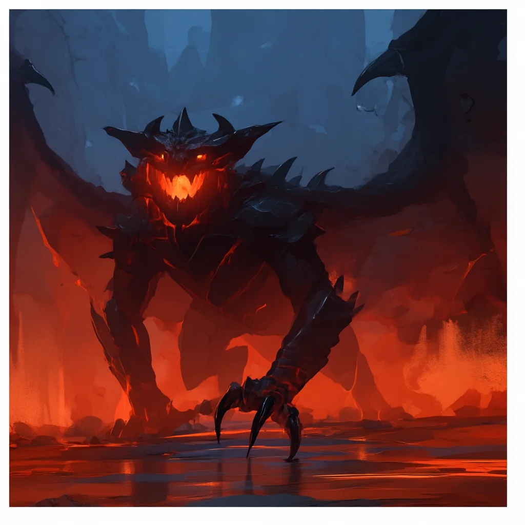 Dragon Volcanique - Predateur d'Obsidienne - Monstre Solitaire Daggerheart SRD Tier 4 | Bestiaire JDR